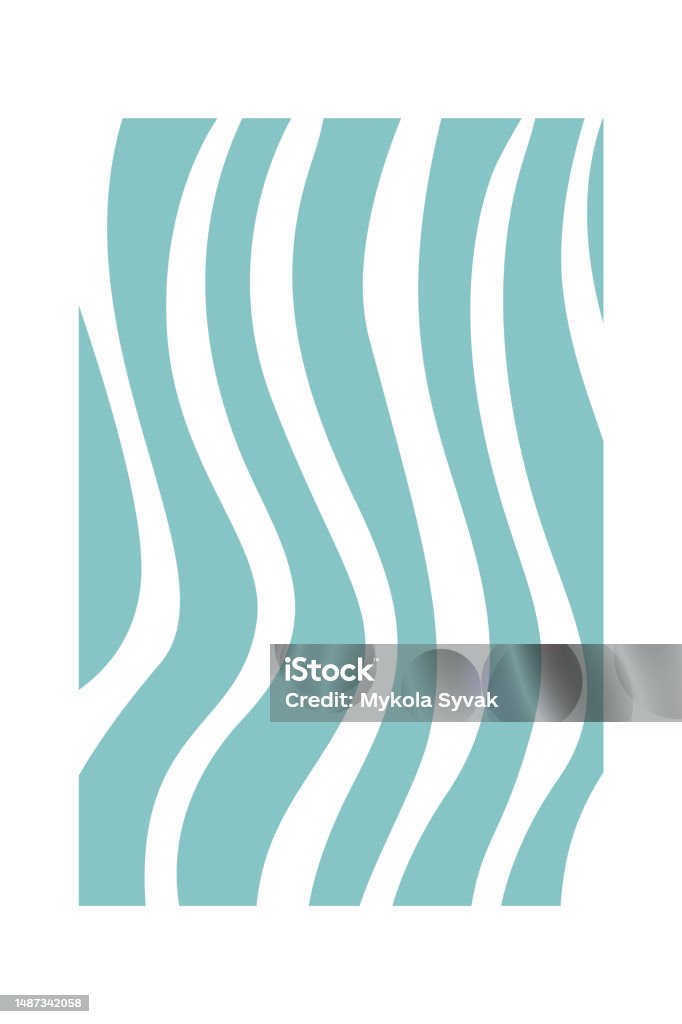 Rectangular Wave Vector Waves Rectangle Pattern Stock Illustration - Download Image Now ...