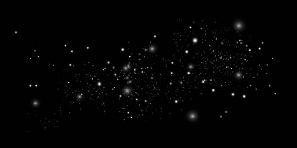 istock White design dust light. Bokeh light lights effect background. Christmas background of shining dust Christmas glowing light bokeh confetti and spark overlay texture for your design. 1487350979