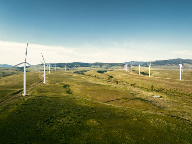 istock Sustainable Energy Wind Turbine Farm 1487351818