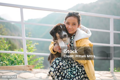 istock A 12 years old little girl with her pet dog 1487357542