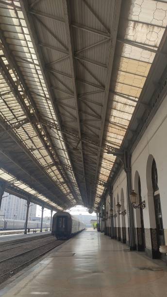 istock Oran, Algeria : platform of the railway station. 1487357618