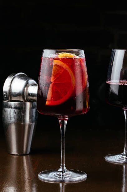 istock alcoholic berry cocktail. bar menu. 1487358216
