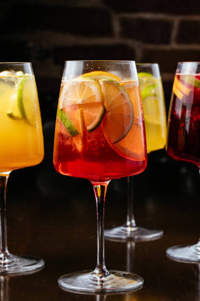 istock alcoholic berry cocktail. bar menu. 1487358447