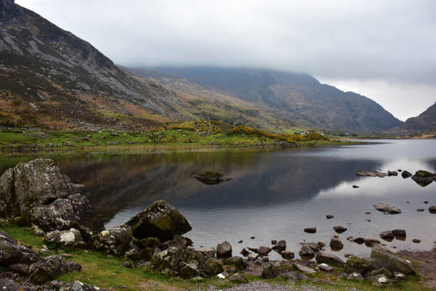 Gap of Danloe in Ireland beautiful lake view