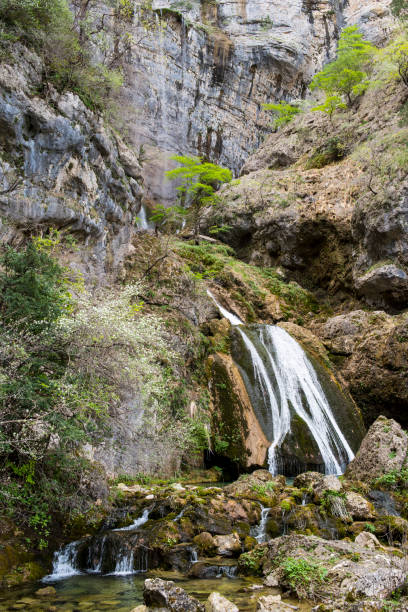 istock Wonderful waterfall in a protected natural environment in Spain 1487359417