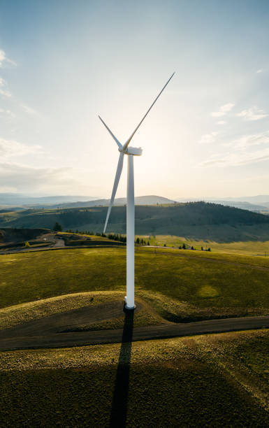 istock Sustainable Energy Wind Turbine Farm 1487366274