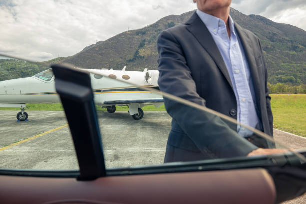 Private plane business travel