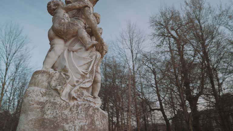 Brussels, Belgium - Statue in Brussels Park