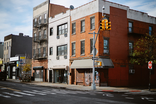 Skyline of Downtown Newark in New Jersey, United States