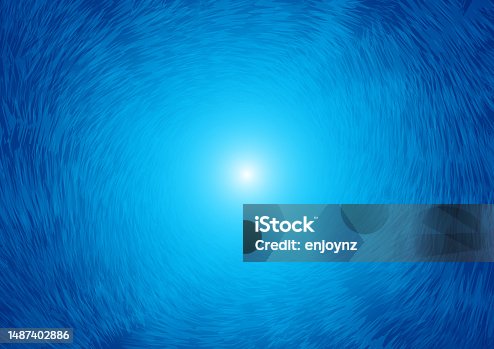 istock Blue abstract underwater light background 1487402886