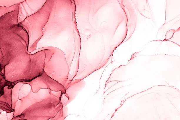 istock Marble ink abstract art from exquisite original painting for abstract background 1487402914
