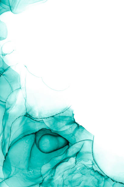 istock Marble ink abstract art from exquisite original painting for abstract background 1487403162
