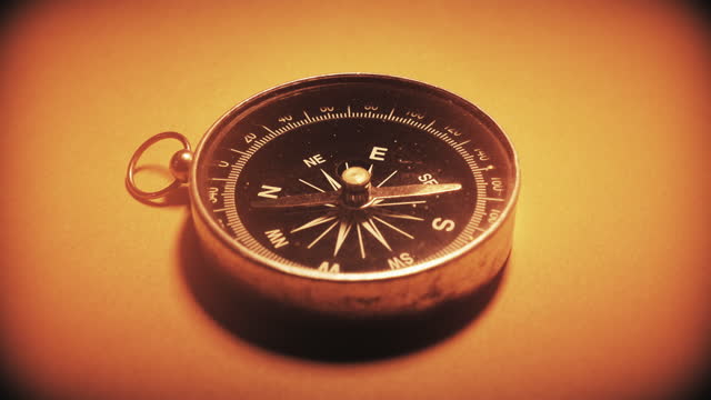 Compass Antique Expedition (4K close-up)
