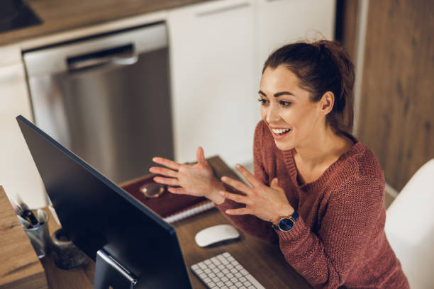 istock Handling Her Business From Home 1487412839