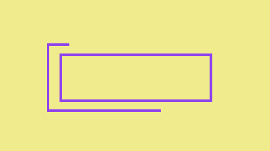 Imple Line Creating A Rectangle Animation Stock Illustration - Download ...