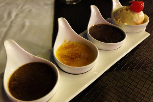 Close up Creme Brulee