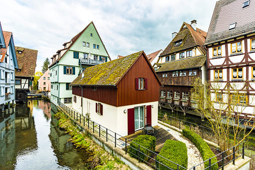 Half-timbered houses in Ulm