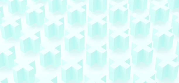 istock Flat geometric background Pastel colors Abstract geometric background 3d illustration 1487449668