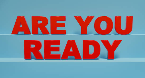 istock Are you ready? Web banner and sign. 1487451644