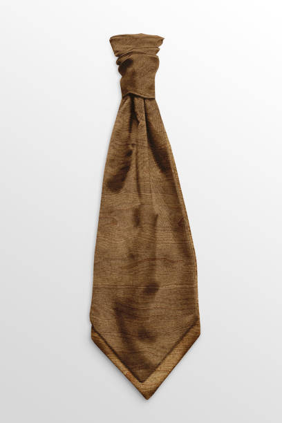 istock female tie with wooden texture 1487451813
