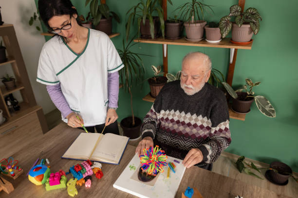 istock Home care for dementia patient 1487468662