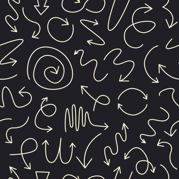 Long Arrow Line Pattern 610+ Hand Drawn Long Arrow Stock Illustrations, Royalty-Free Vector ...