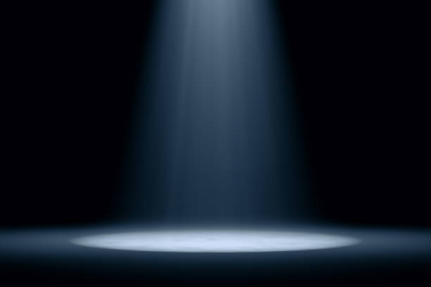 istock 3d scene background illuminated by round spot lights 1487491054