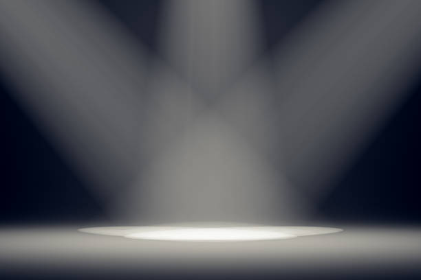 istock 3d scene background illuminated by round spot lights 1487491065