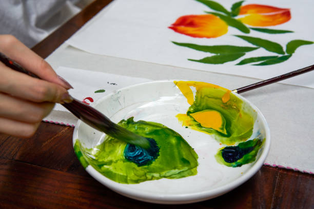 istock An artist painter is creating traditional Chinese paintings 1487492219