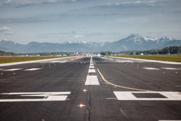 istock Airport Runway With Markings 1487505734