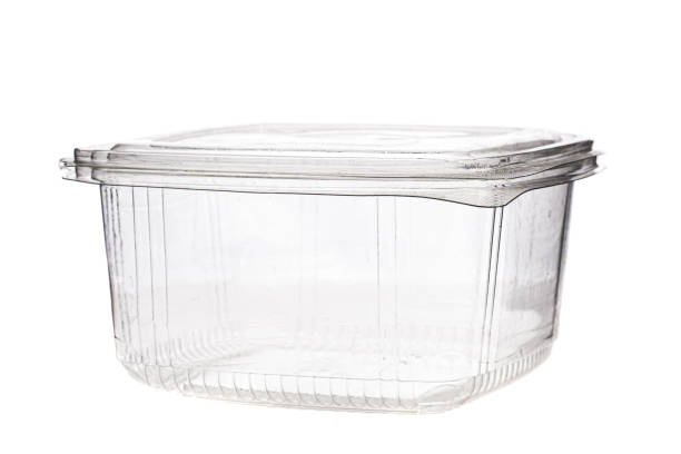 istock Transparent plastic bowl for keeping food or other small objects. 1487512744