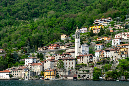 Church of St Pietro & Paolo in Nesso on Lake Como, Italy