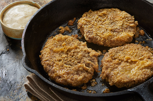 Chicken Fried Steaks with Country Style Gravy