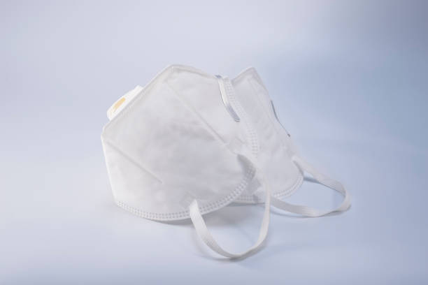 istock Two N95 antibacterial protective masks closeup 1487518940