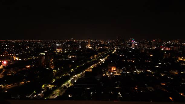 istock View Night on the Top of Surabaya 1487525578