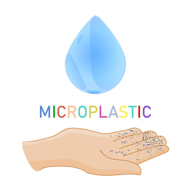 40+ Microplastic Hand Stock Illustrations, Royalty-Free Vector Graphics ...