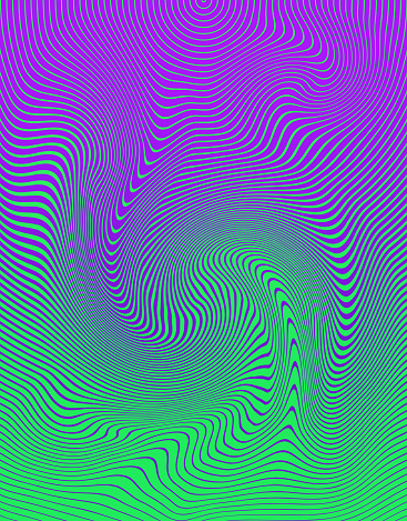 Abstract Background, rippled, wavy lines