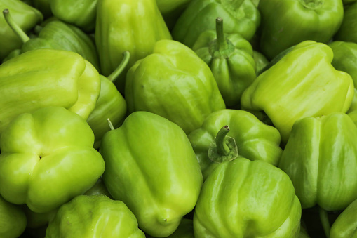 Bell Green Pepper, Healthy Food