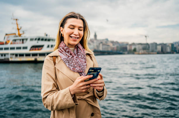 istock Young woman in Istanbul 1487543797