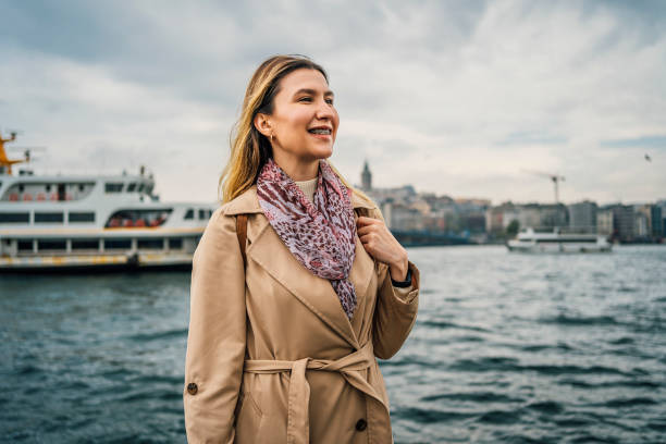 istock Young woman in Istanbul 1487543953