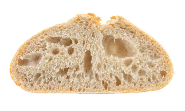 istock isolated photo of Ciabatta bread slice 1487543956