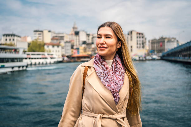 istock Young woman in Istanbul 1487544990