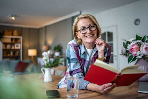 istock Morning bliss, I love this quiet moment with a good book 1487552390