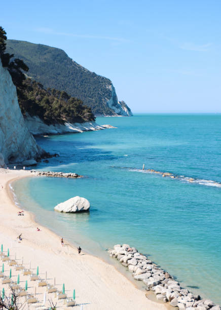 istock Panorama of Numana beach (Marches, Italy) 1487553771