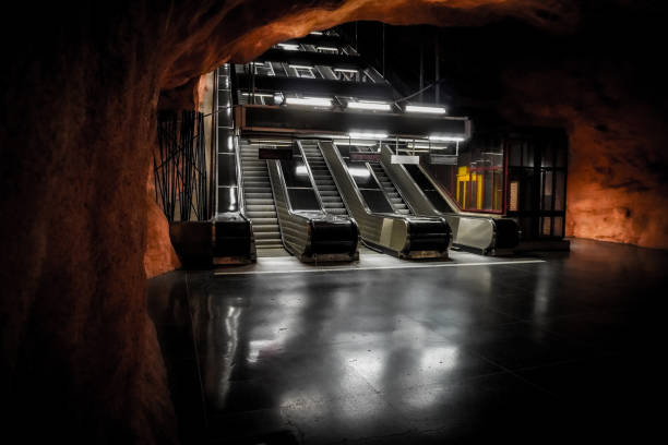 istock A close up of a indoor escalator 1487555822