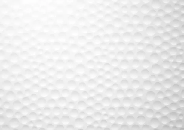 Vector illustration of Golf ball textured background