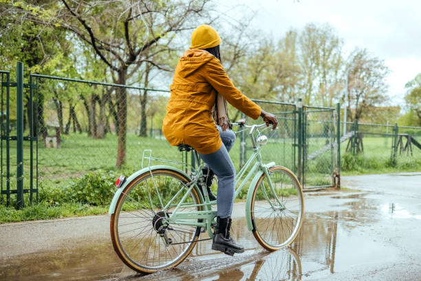 istock Enjoy biking in the rain 1487581557