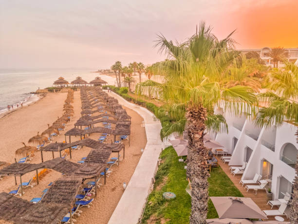 istock Landscape in a beach in Hammamet, Tunisia 1487581781