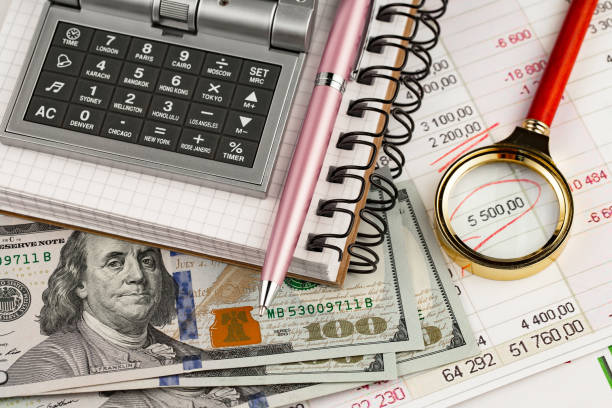 istock Items for business and accounting 1487582820