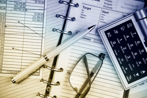 istock Items for business and accounting 1487583040